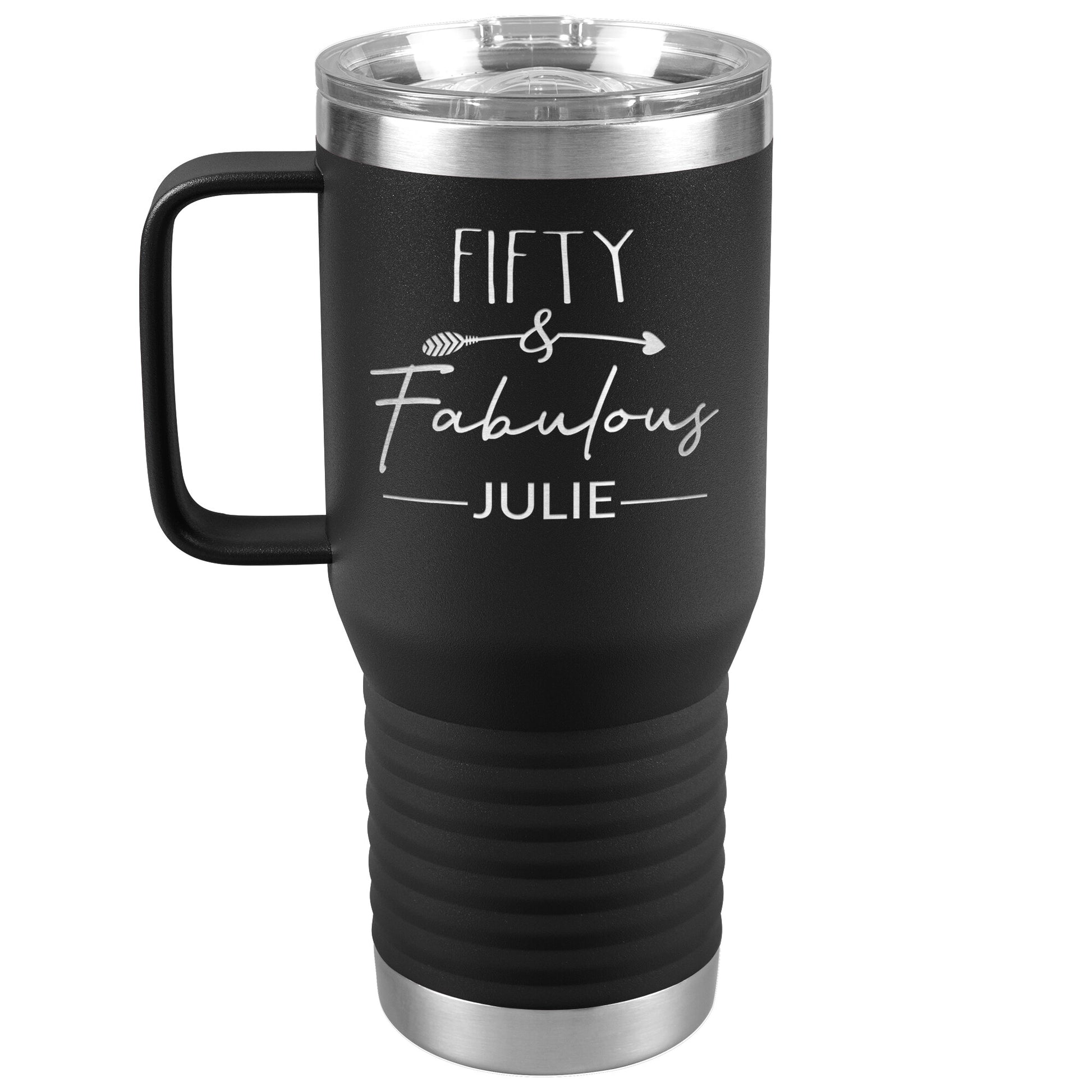 Fifty & Fabulous Birthday Tumbler