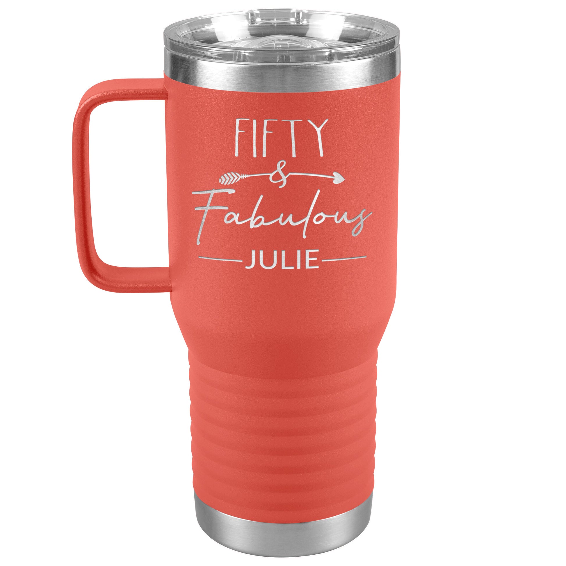 Fifty & Fabulous Birthday Tumbler