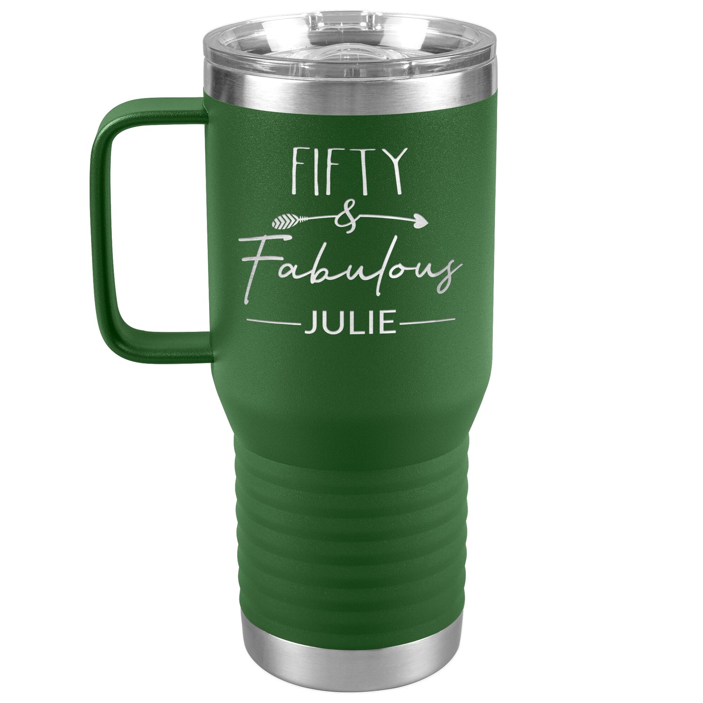 Fifty & Fabulous Birthday Tumbler