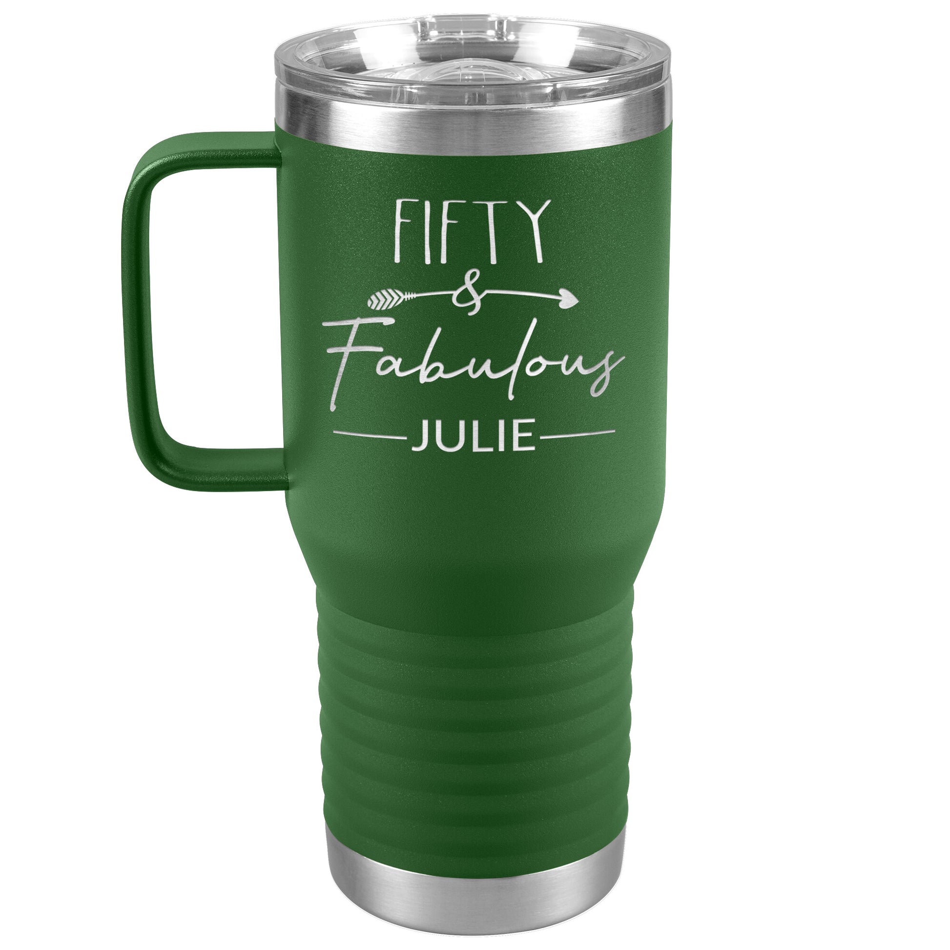 Fifty & Fabulous Birthday Tumbler