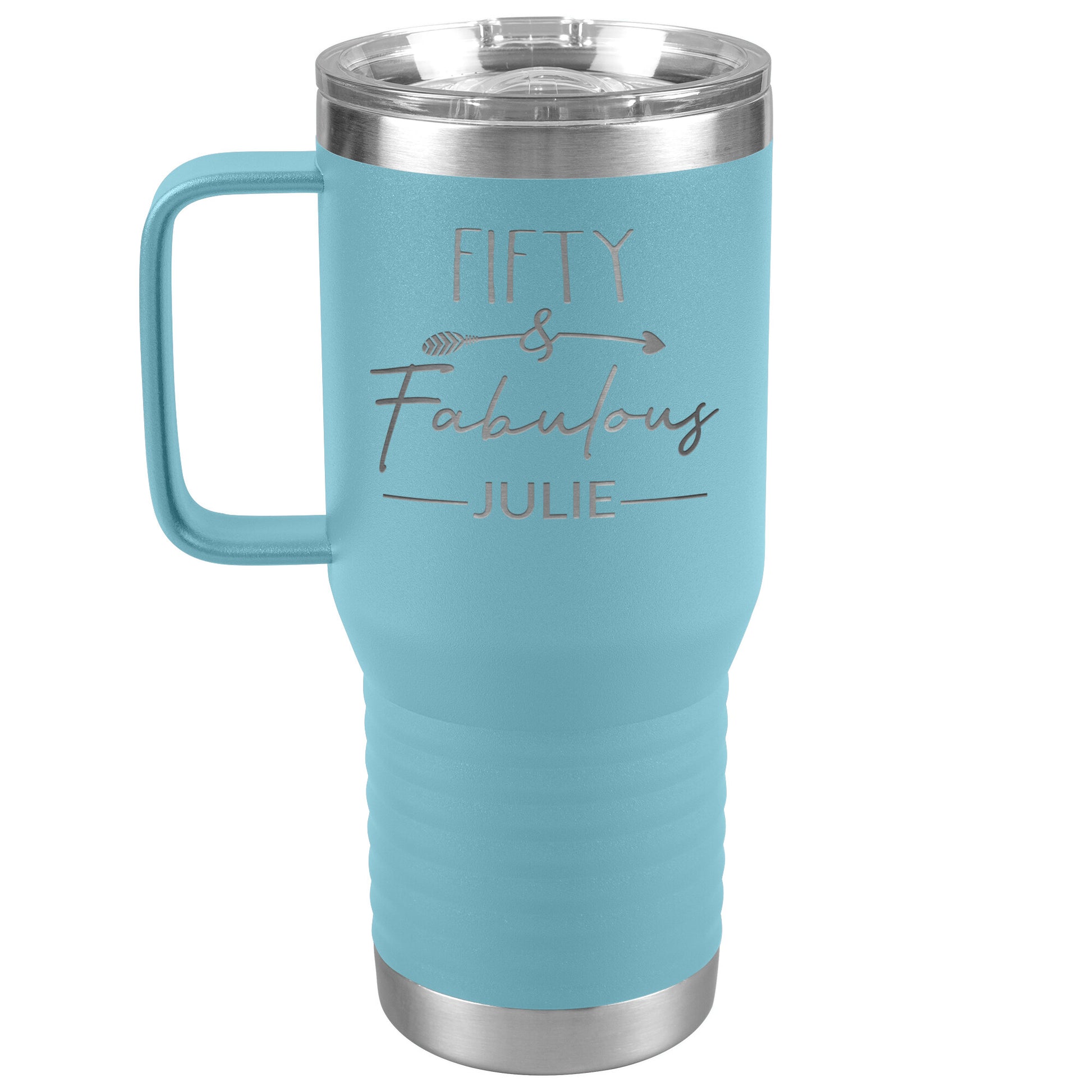 Fifty & Fabulous Birthday Tumbler