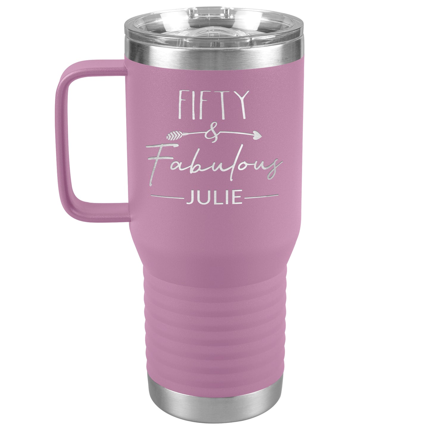 Fifty & Fabulous Birthday Tumbler