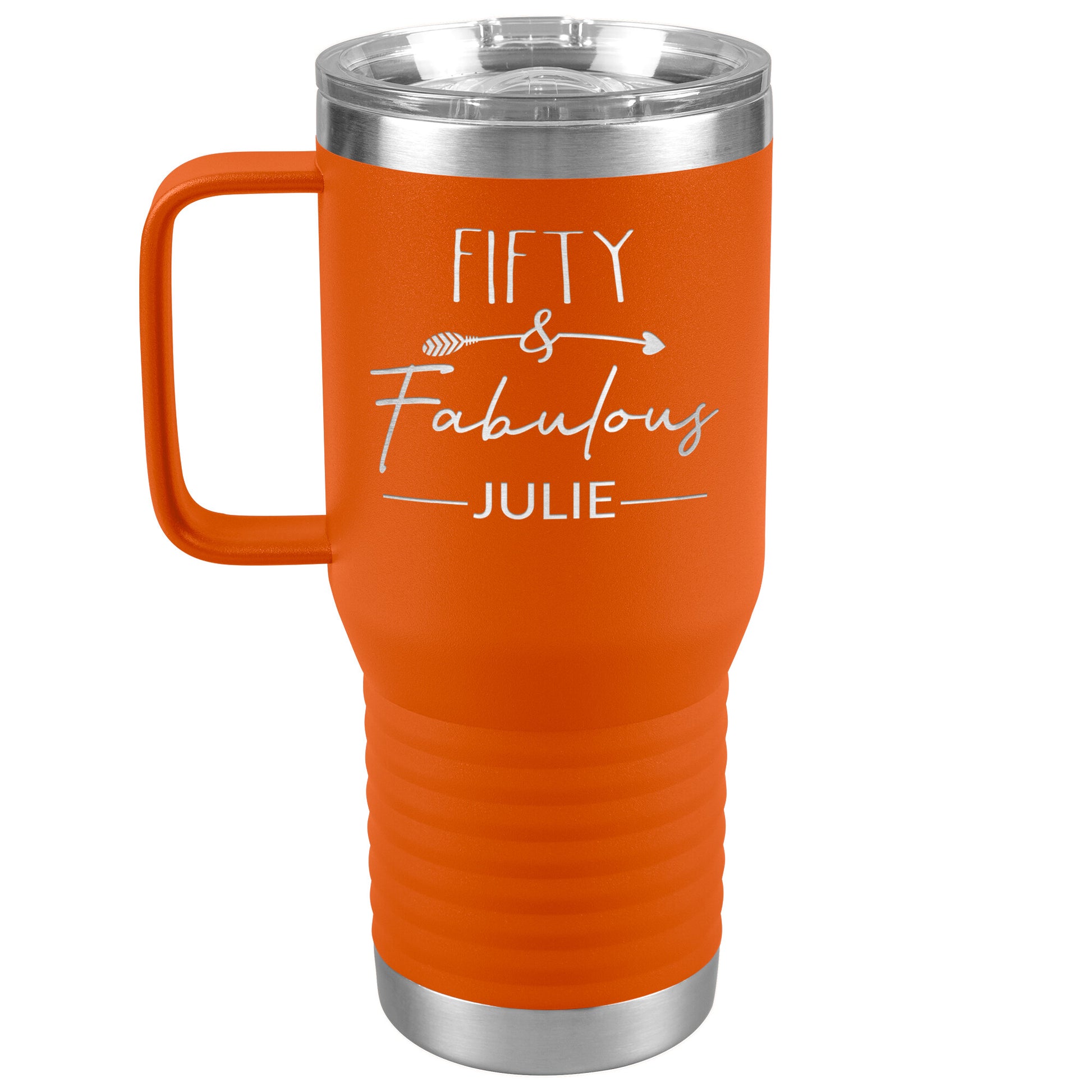 Fifty & Fabulous Birthday Tumbler