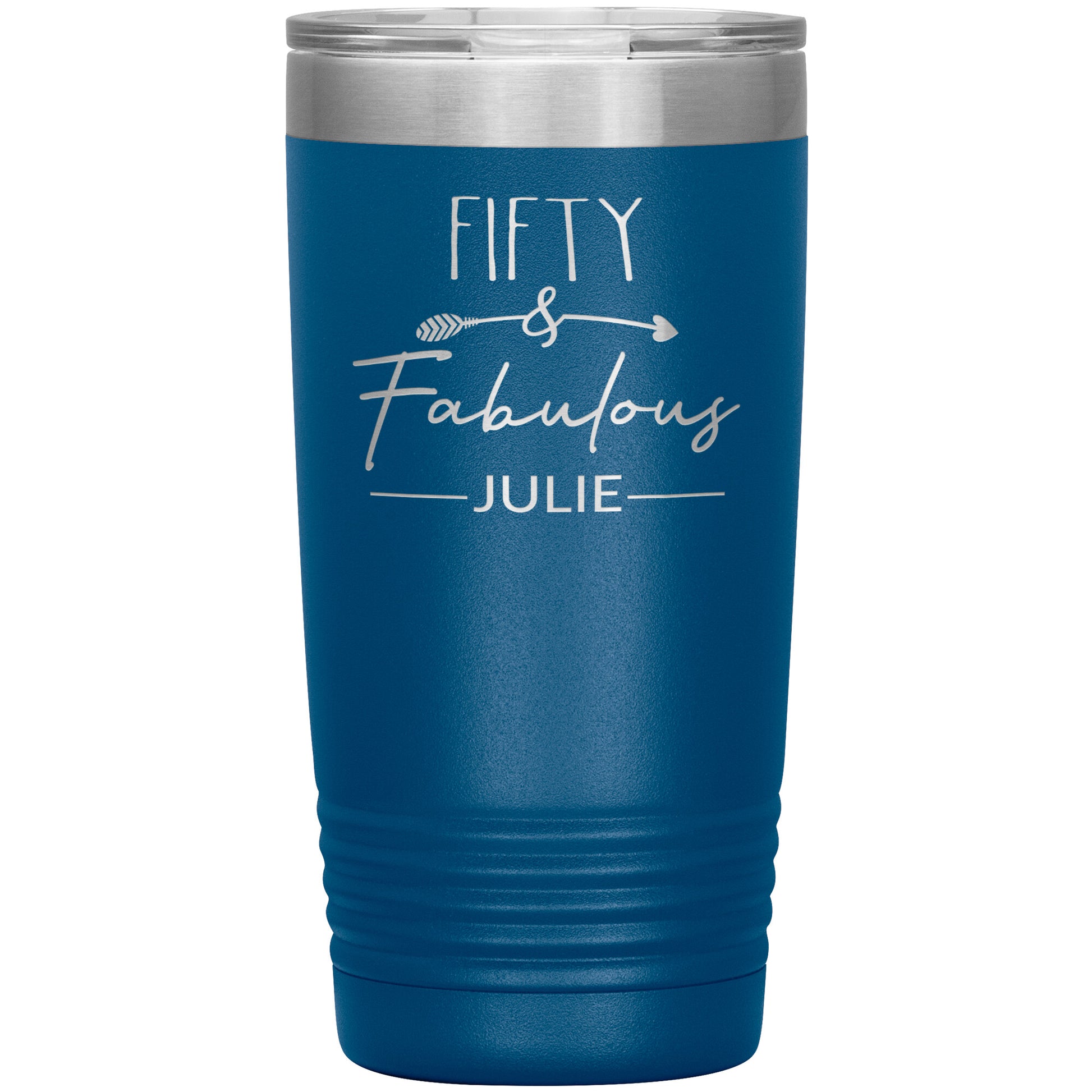 Fifty & Fabulous Birthday Tumbler