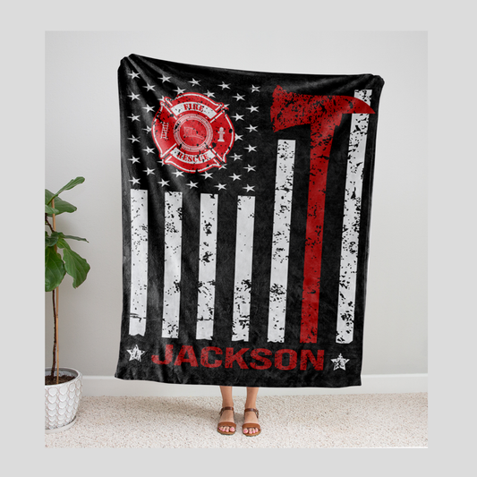 Fire Academy Blanket