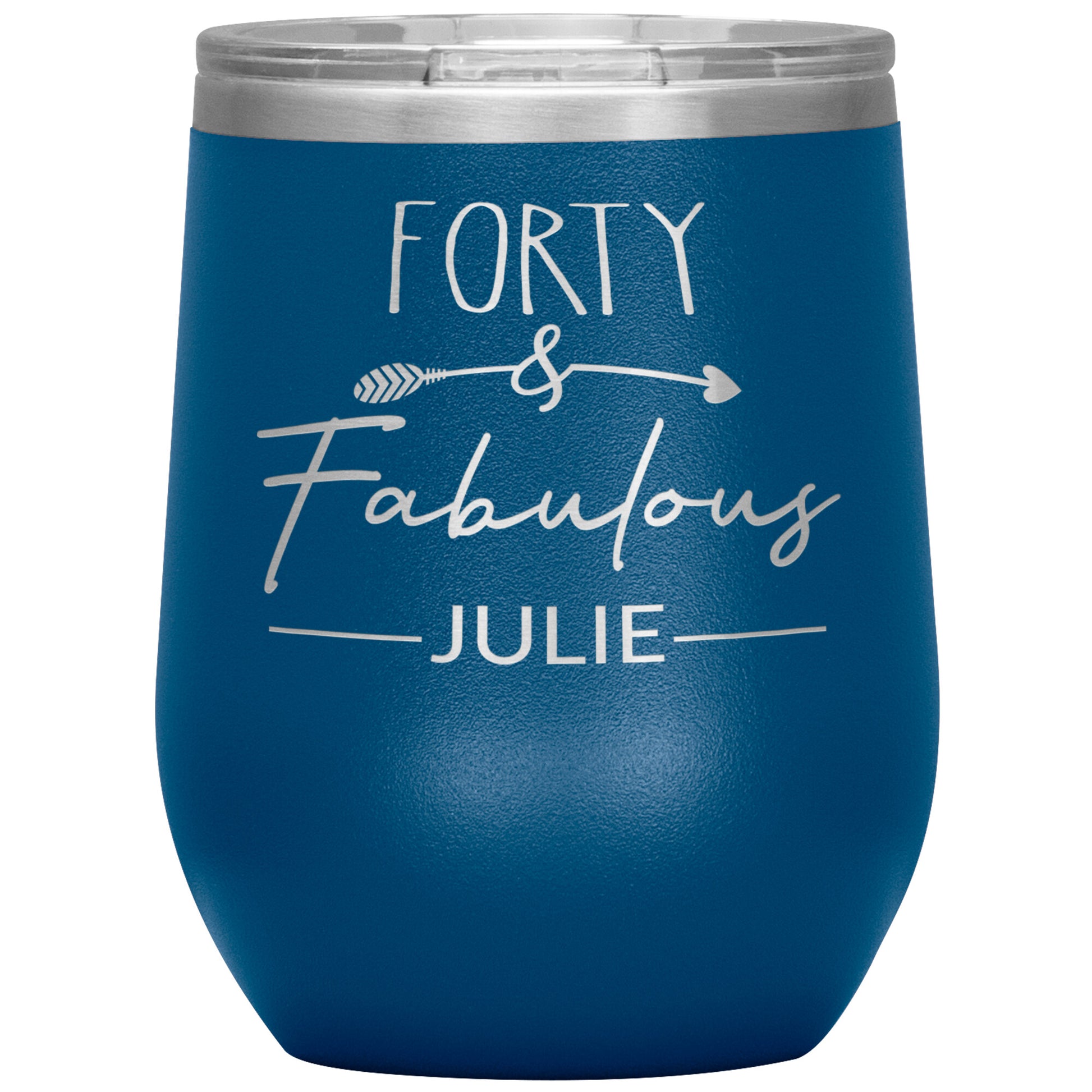 Forty & Fabulous Birthday Tumbler