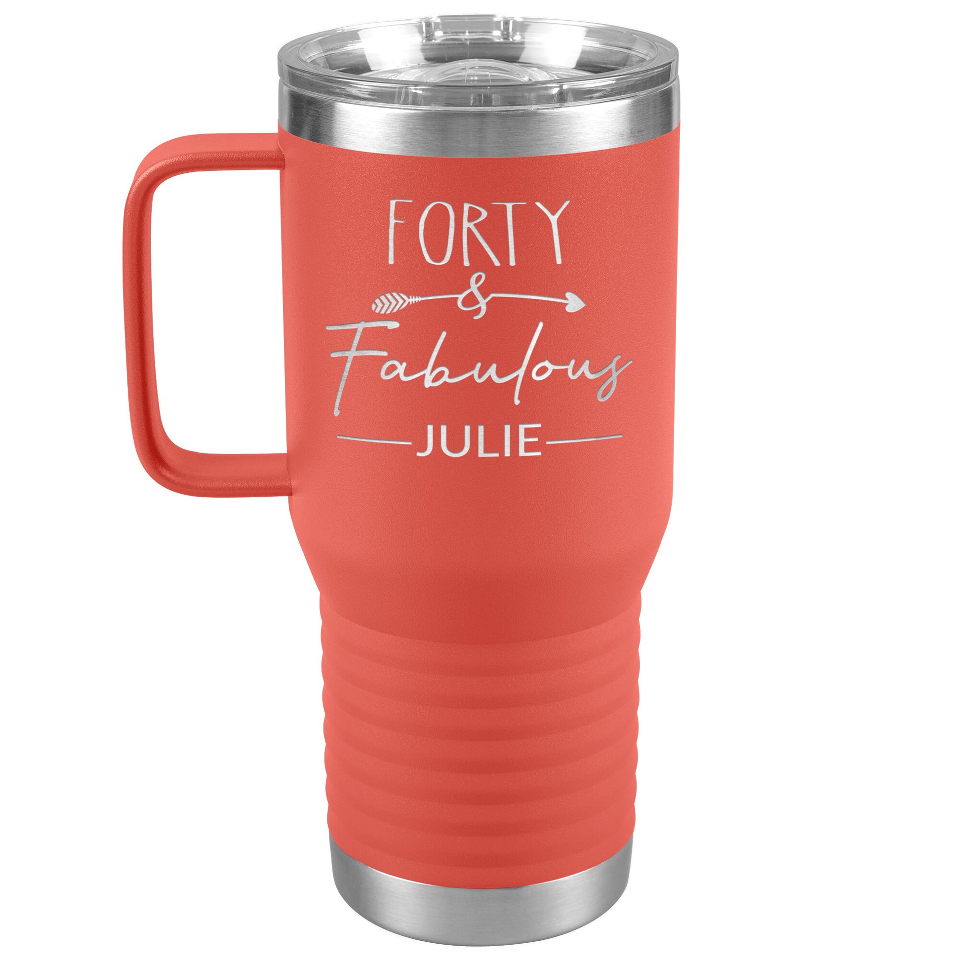 Forty & Fabulous Birthday Tumbler