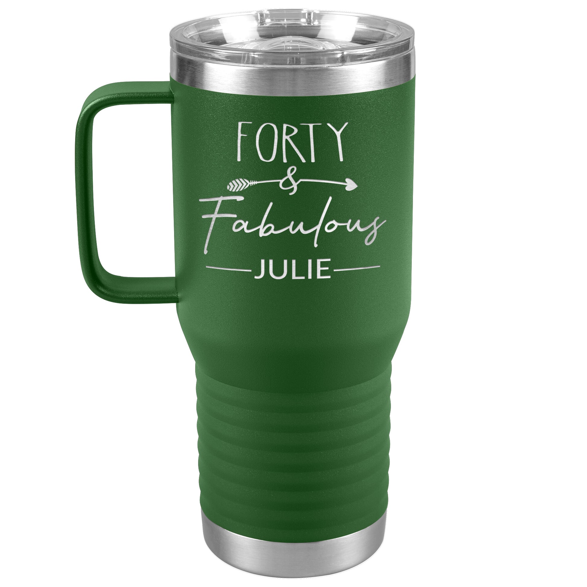 Forty & Fabulous Birthday Tumbler