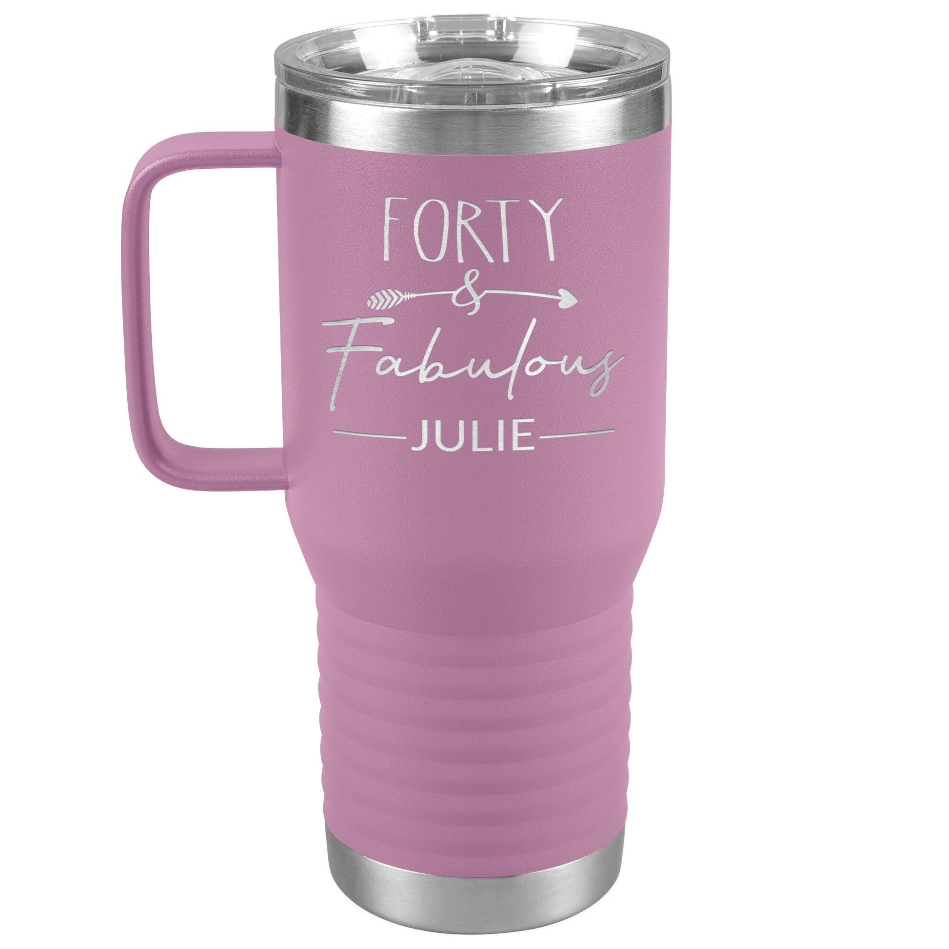 Forty & Fabulous Birthday Tumbler