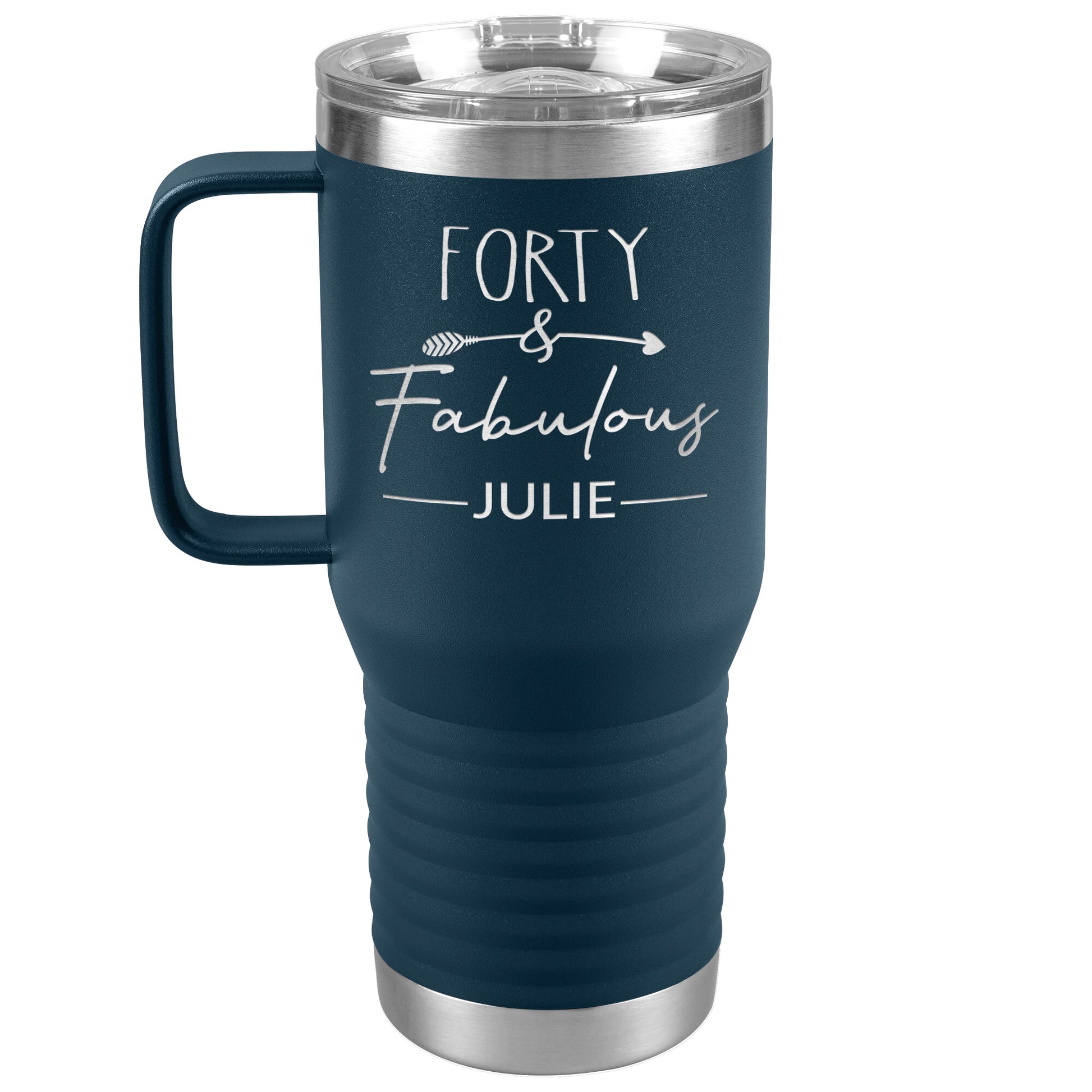 Forty & Fabulous Birthday Tumbler