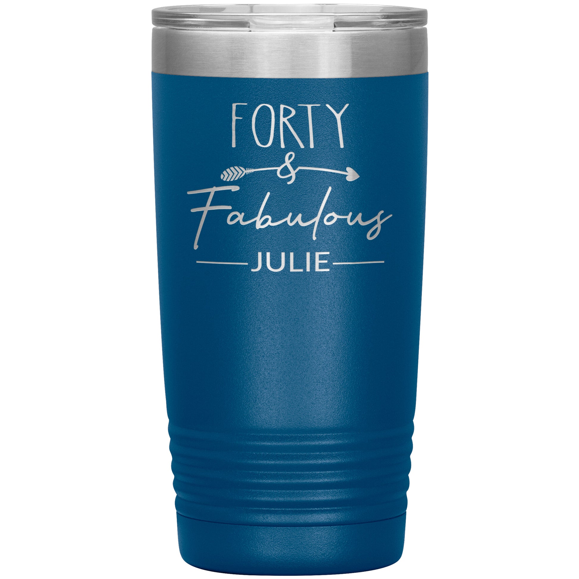 Forty & Fabulous Birthday Tumbler