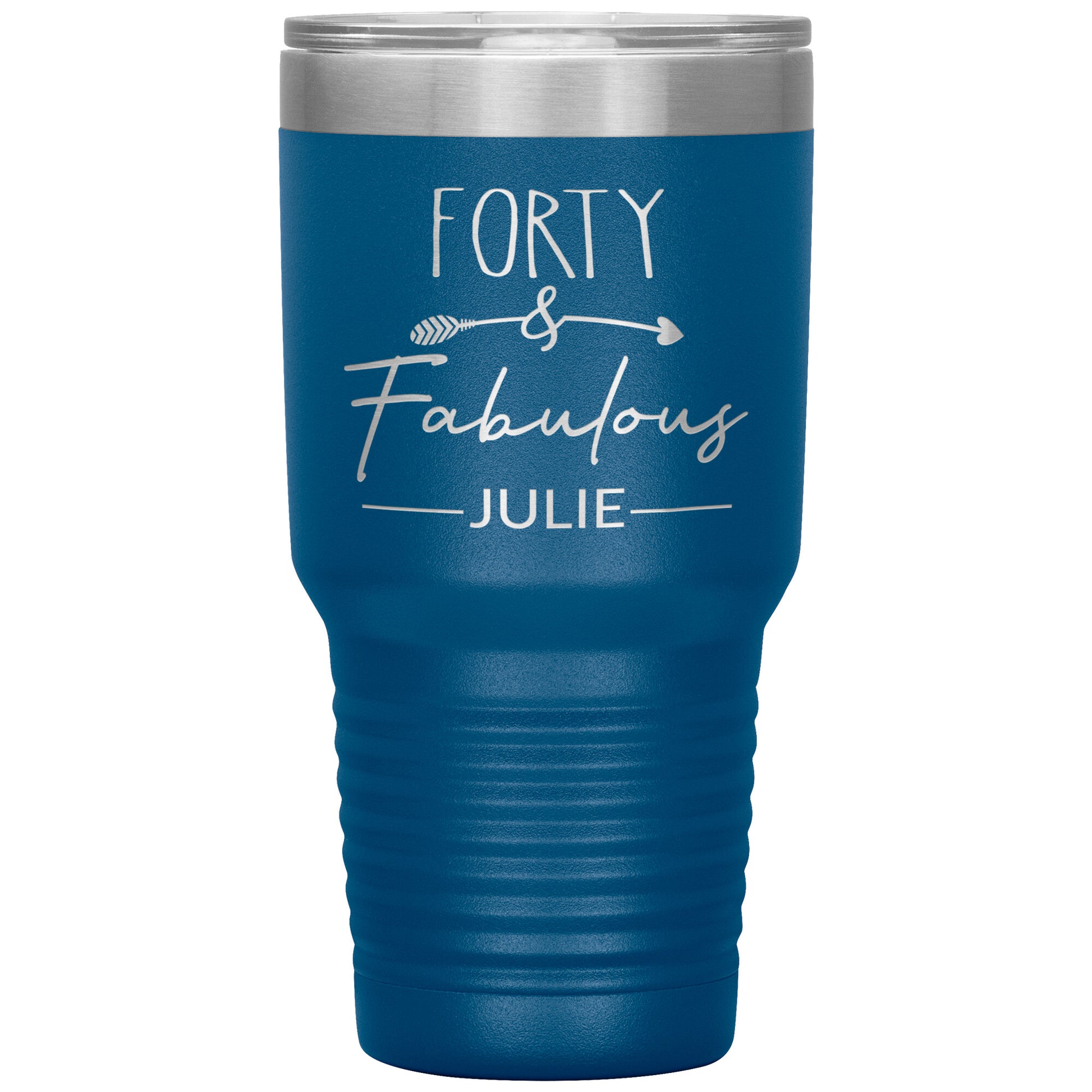 Forty & Fabulous Birthday Tumbler