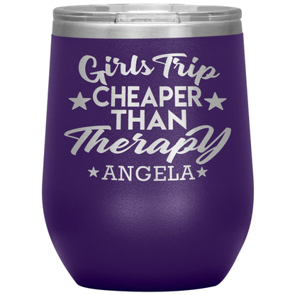 Girls Trip Cheaper Than Therapy Tumbler