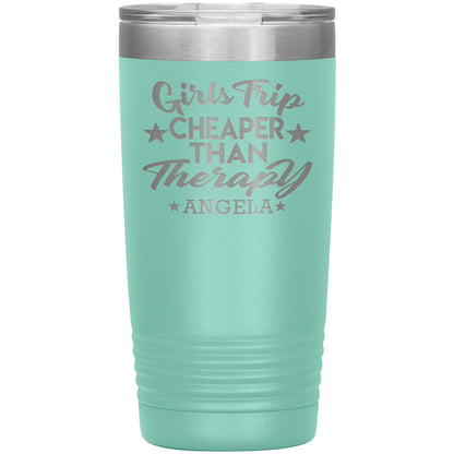 Girls Trip Cheaper Than Therapy Tumbler