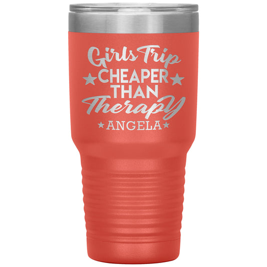 Girls Trip Cheaper Than Therapy Tumbler