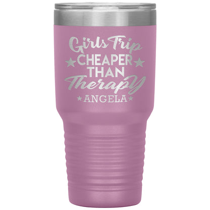 Girls Trip Cheaper Than Therapy Tumbler