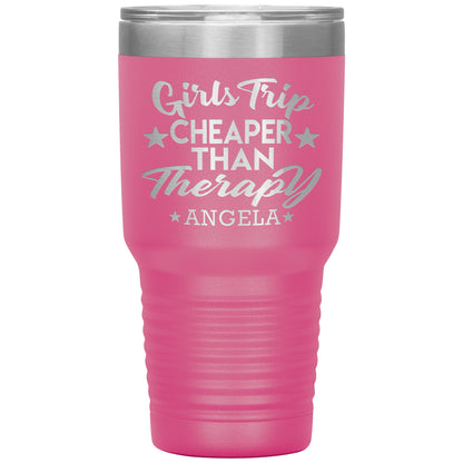 Girls Trip Cheaper Than Therapy Tumbler