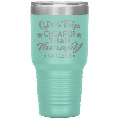 Girls Trip Cheaper Than Therapy Tumbler