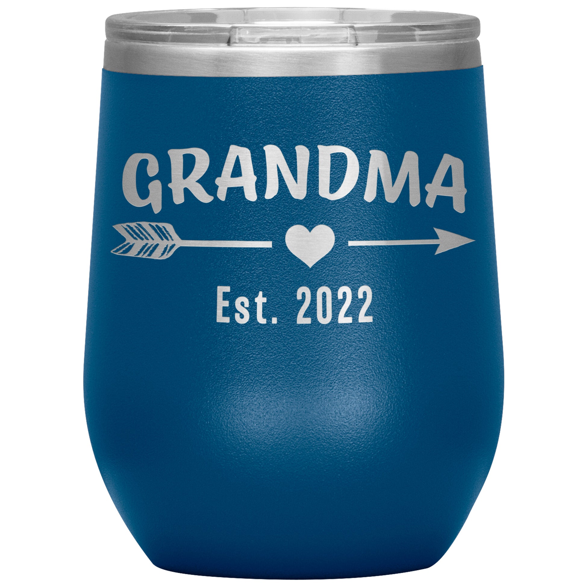 Grandma EST 2022 Arrow Tumbler