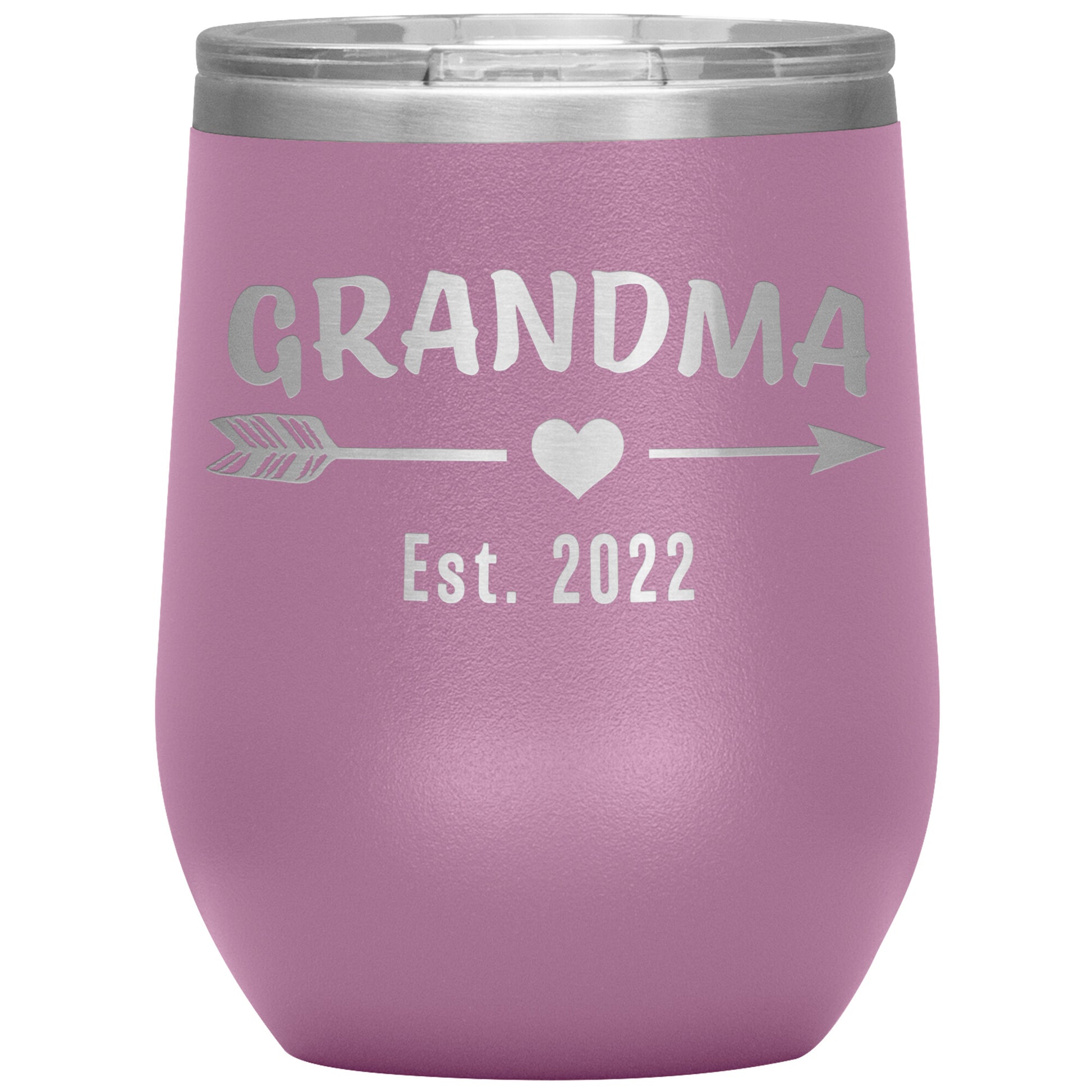 Grandma EST 2022 Arrow Tumbler