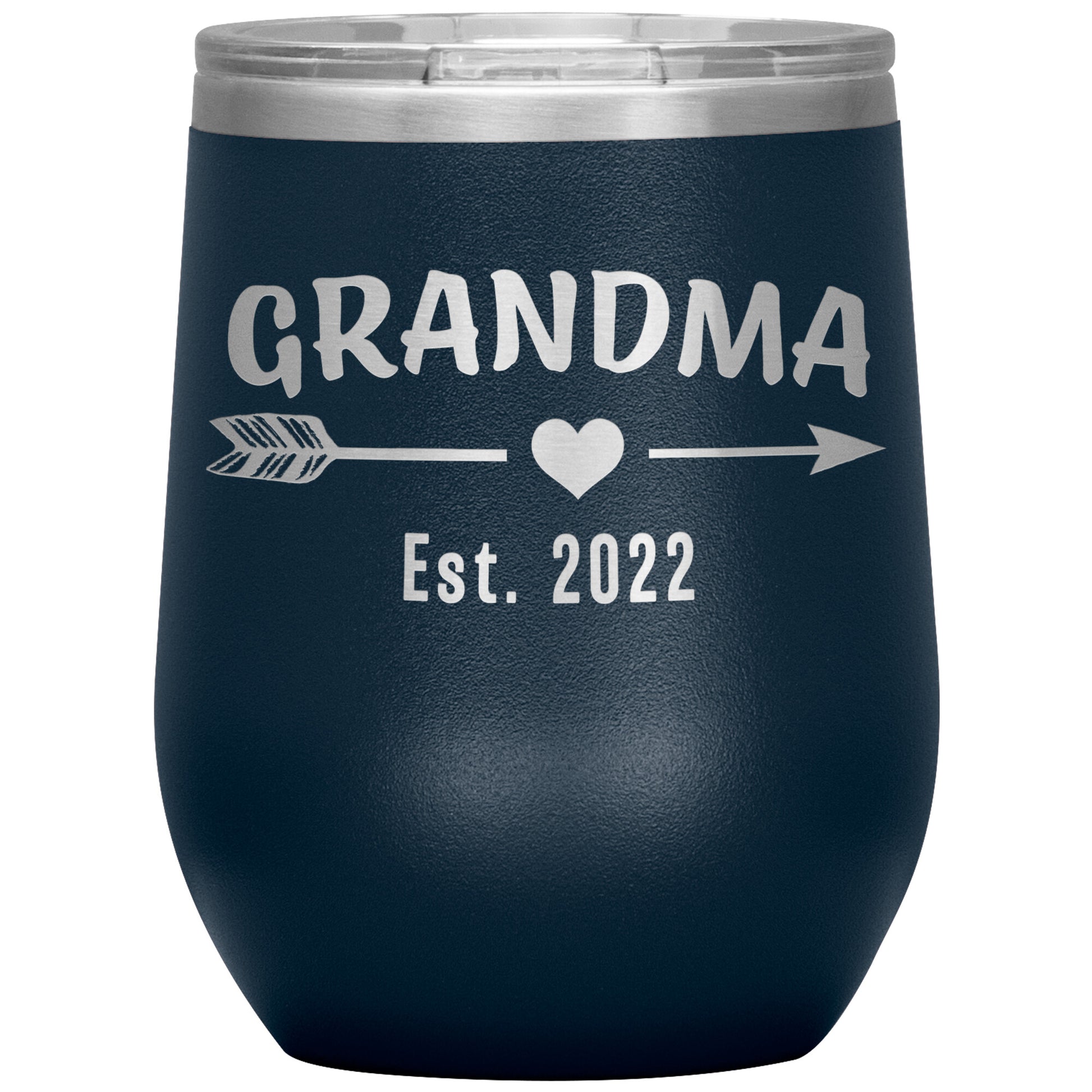 Grandma EST 2022 Arrow Tumbler