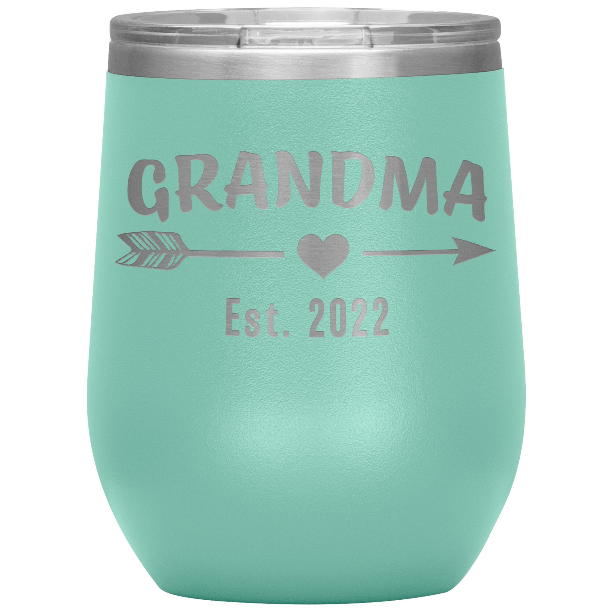 Grandma EST 2022 Arrow Tumbler