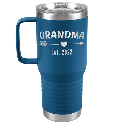 Grandma EST 2022 Arrow Tumbler