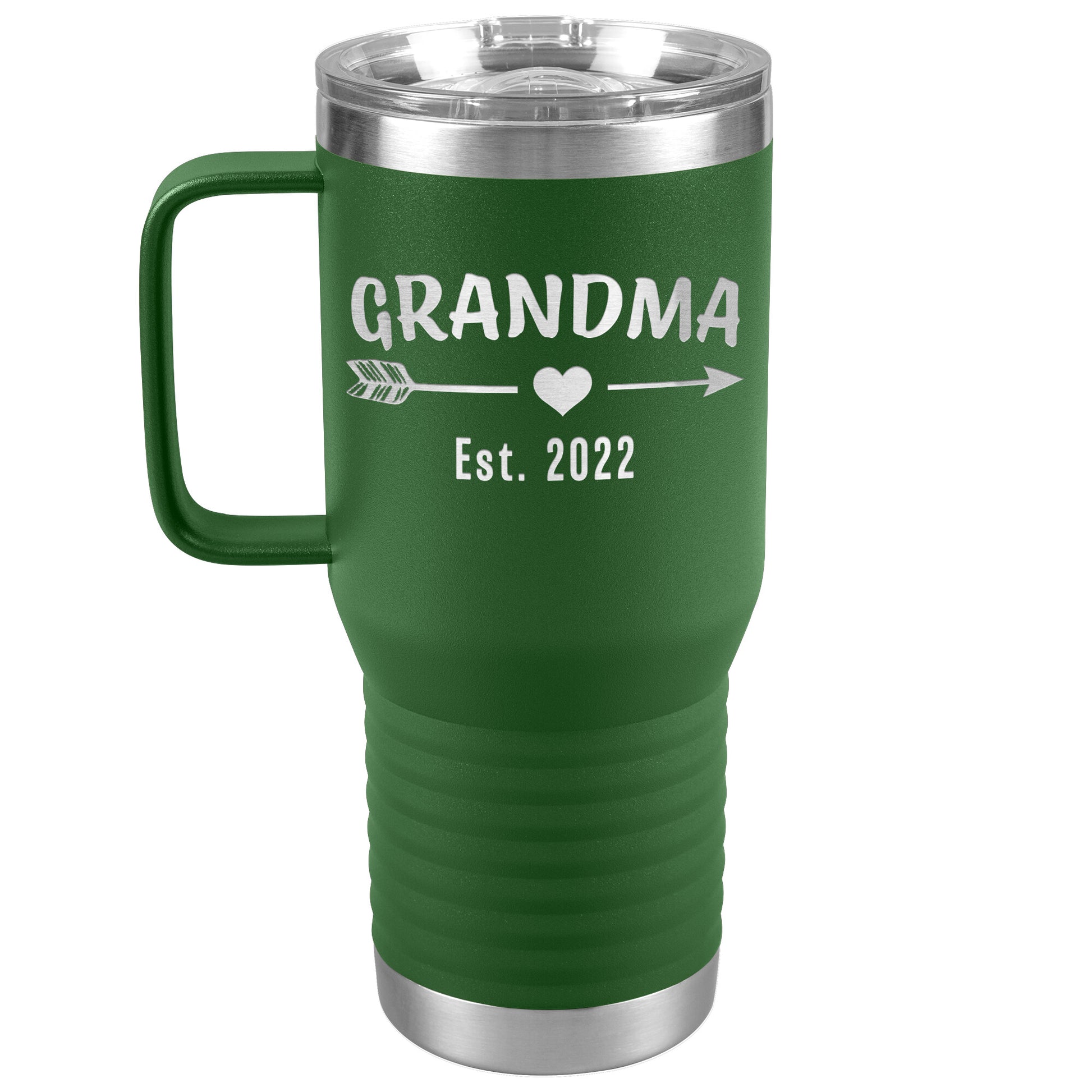 Grandma EST 2022 Arrow Tumbler
