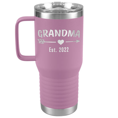 Grandma EST 2022 Arrow Tumbler