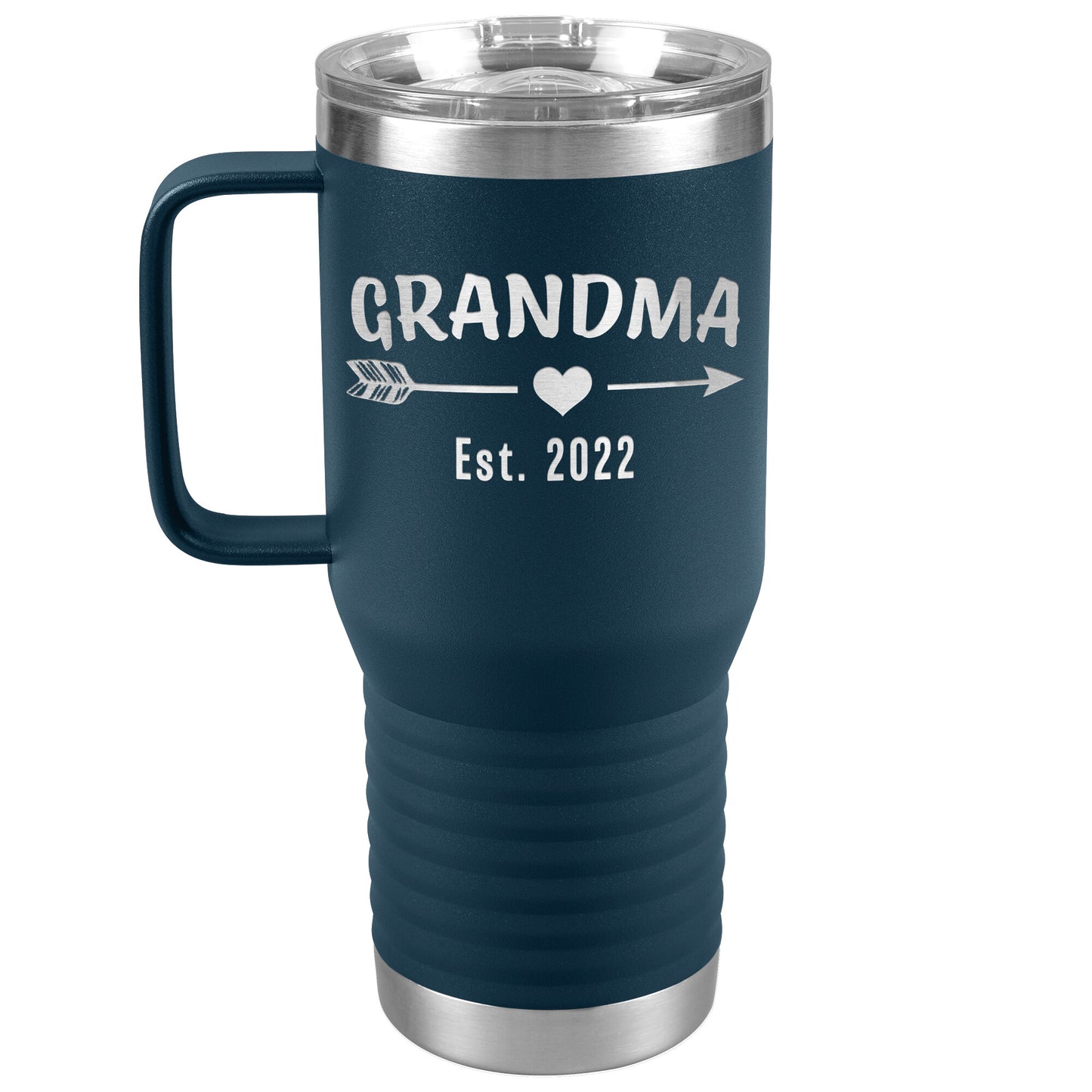 Grandma EST 2022 Arrow Tumbler