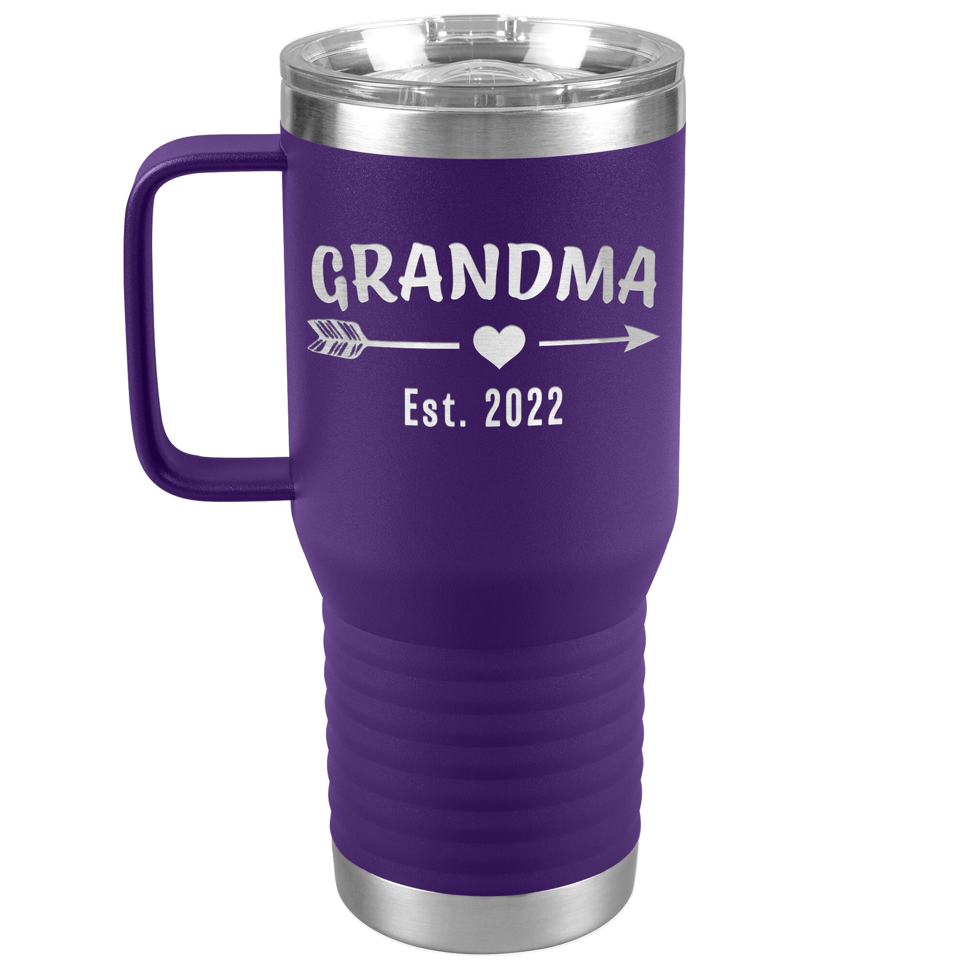 Grandma EST 2022 Arrow Tumbler