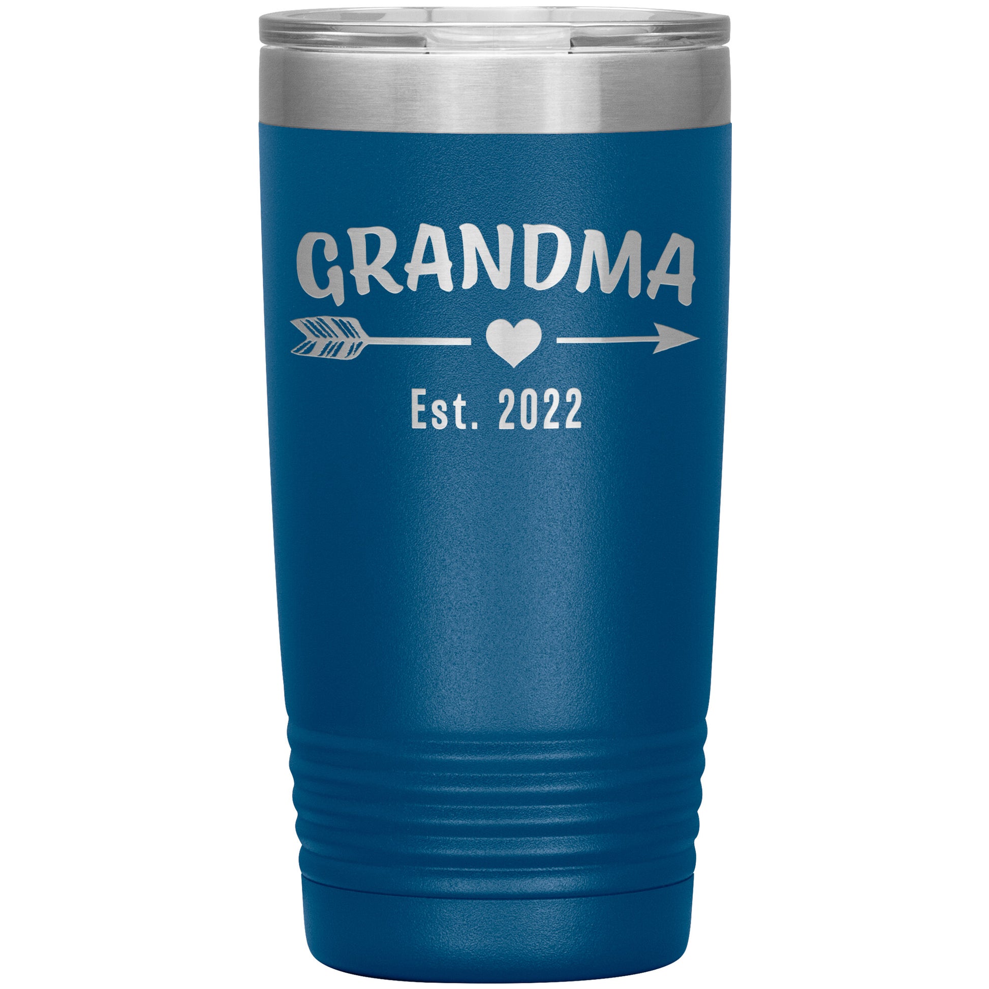 Grandma EST 2022 Arrow Tumbler