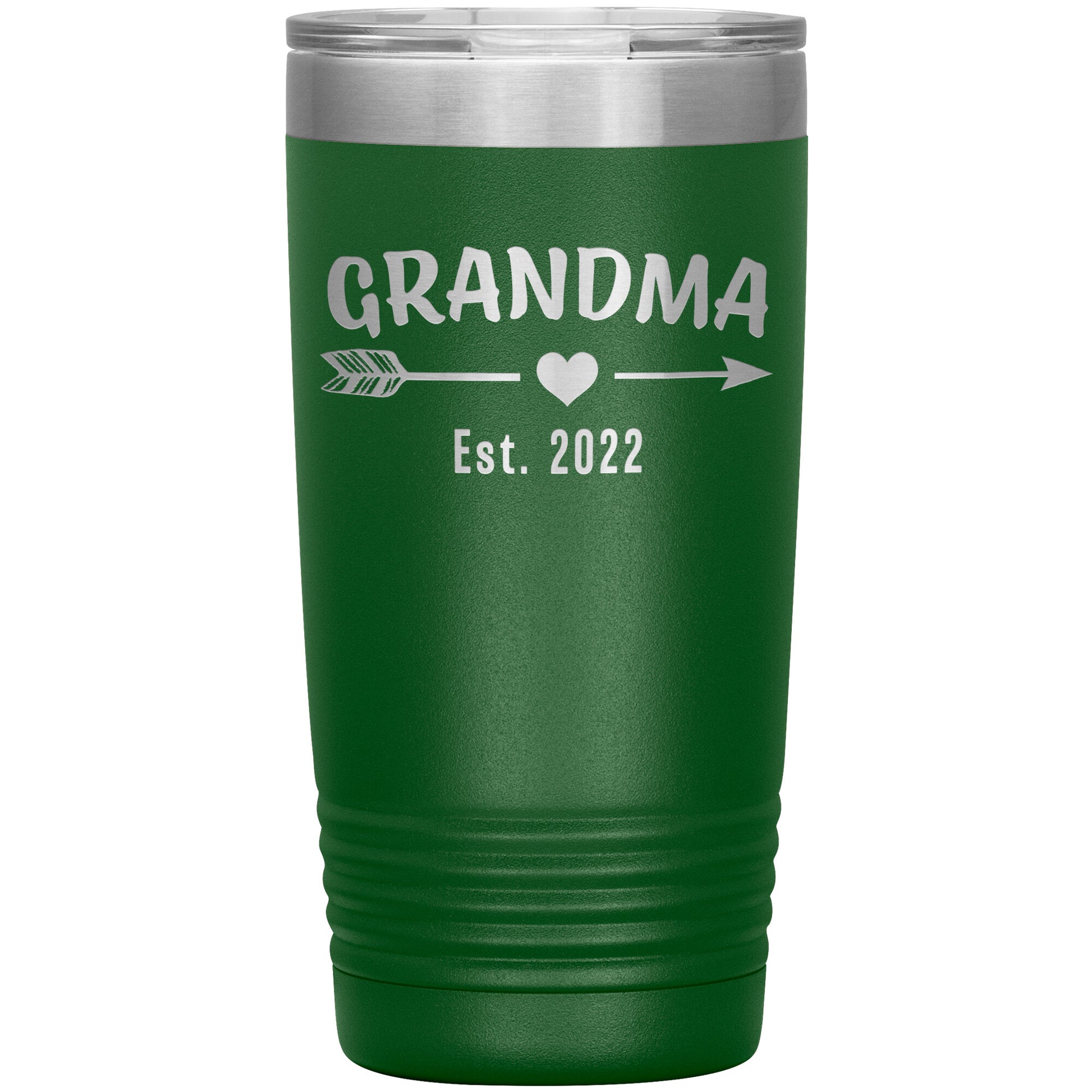 Grandma EST 2022 Arrow Tumbler