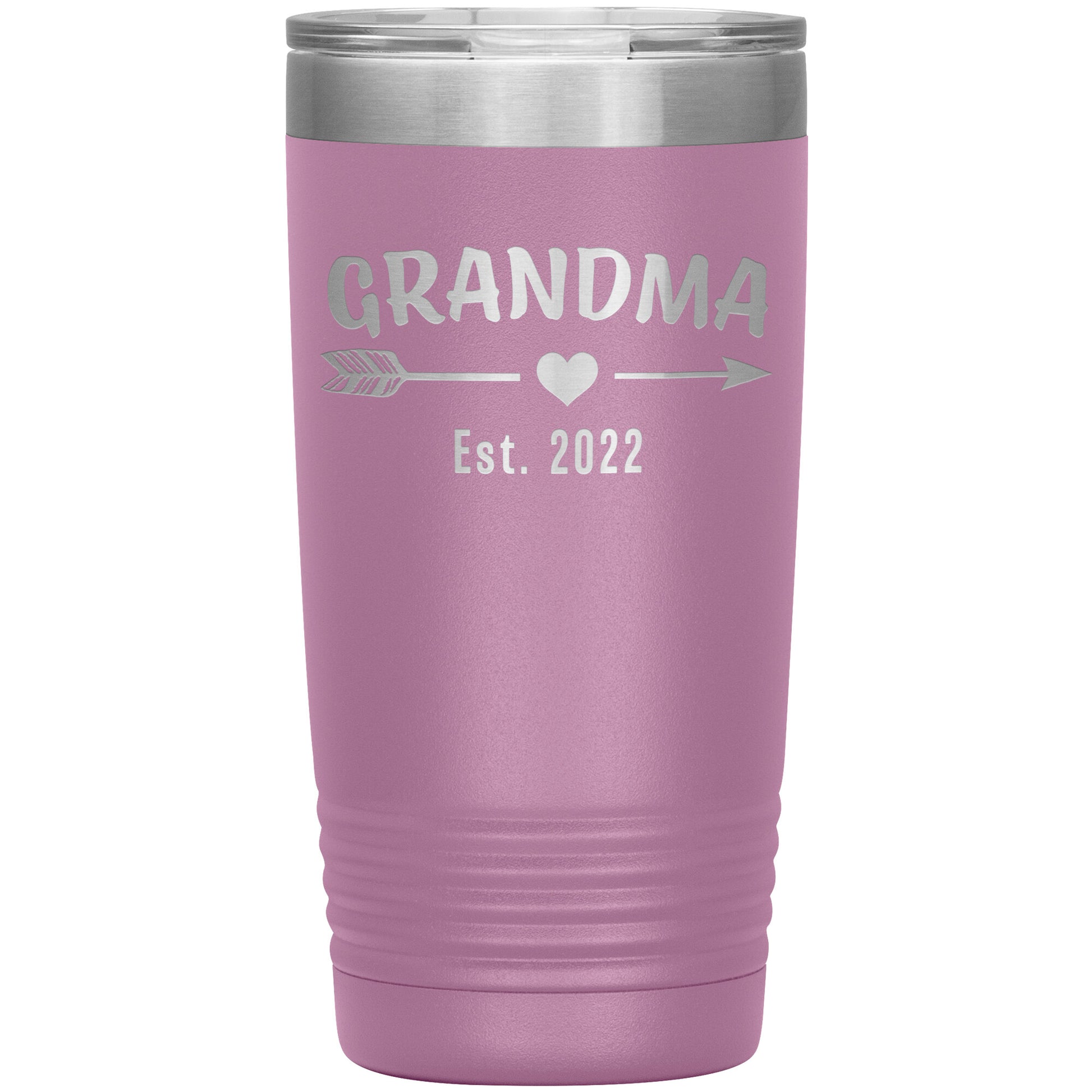 Grandma EST 2022 Arrow Tumbler