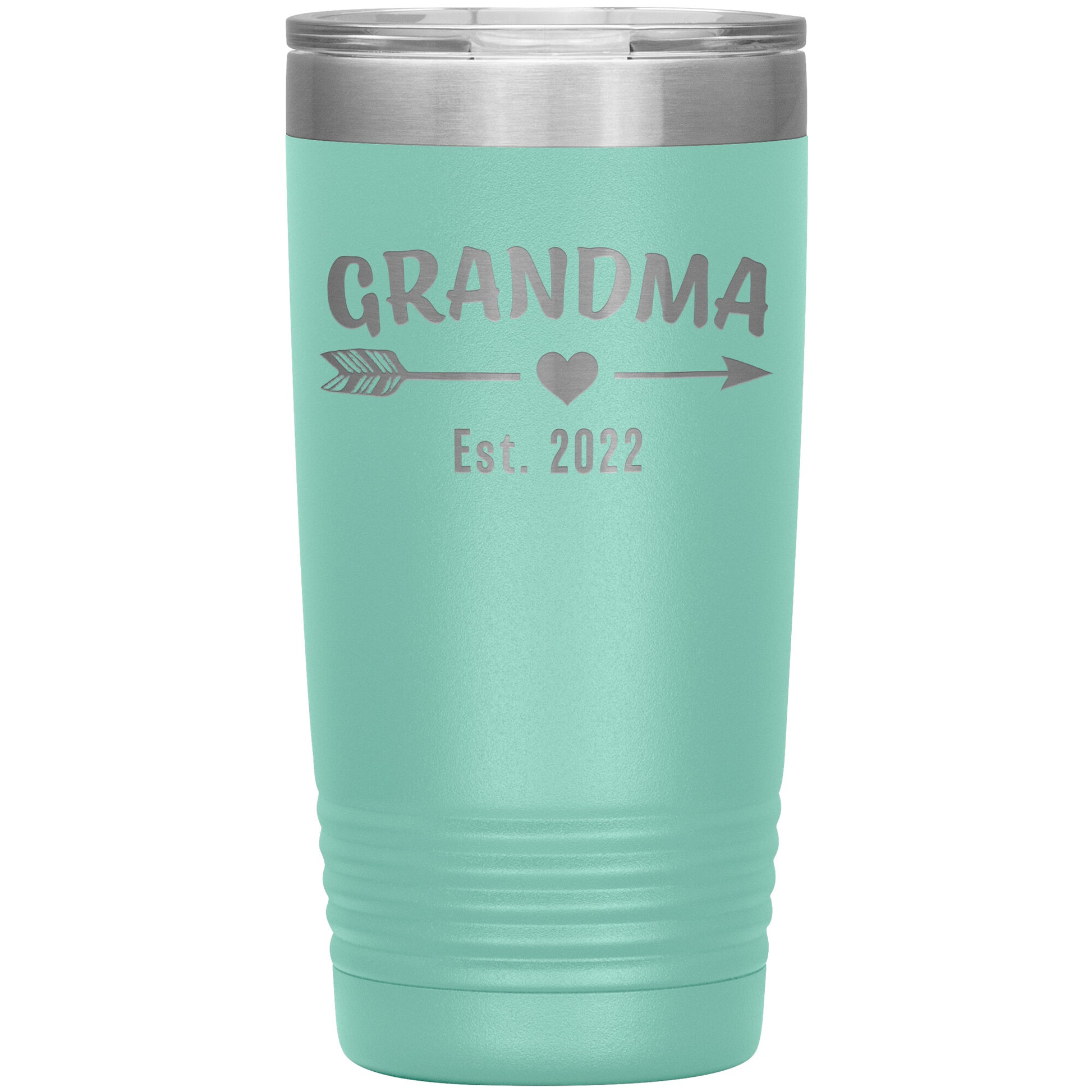 Grandma EST 2022 Arrow Tumbler