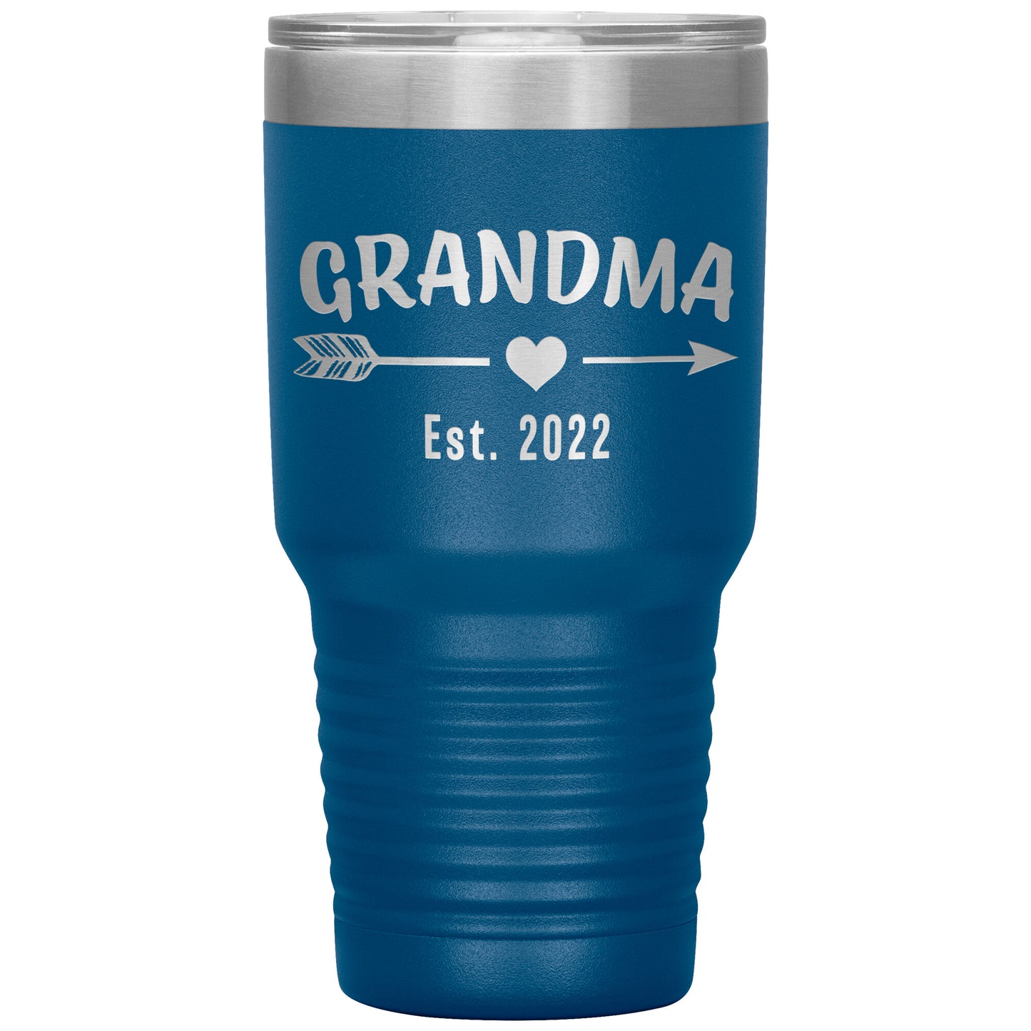 Grandma EST 2022 Arrow Tumbler