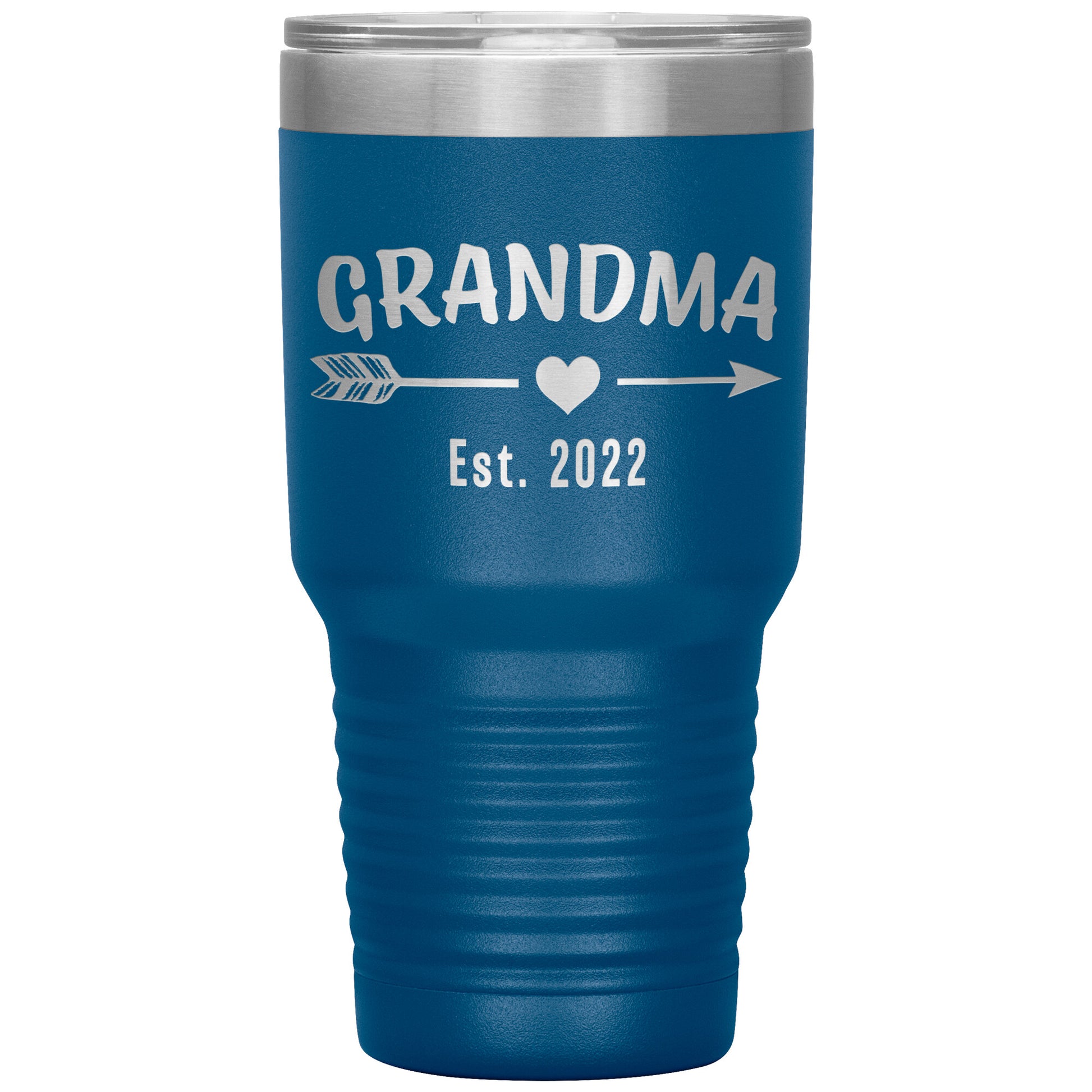 Grandma EST 2022 Arrow Tumbler