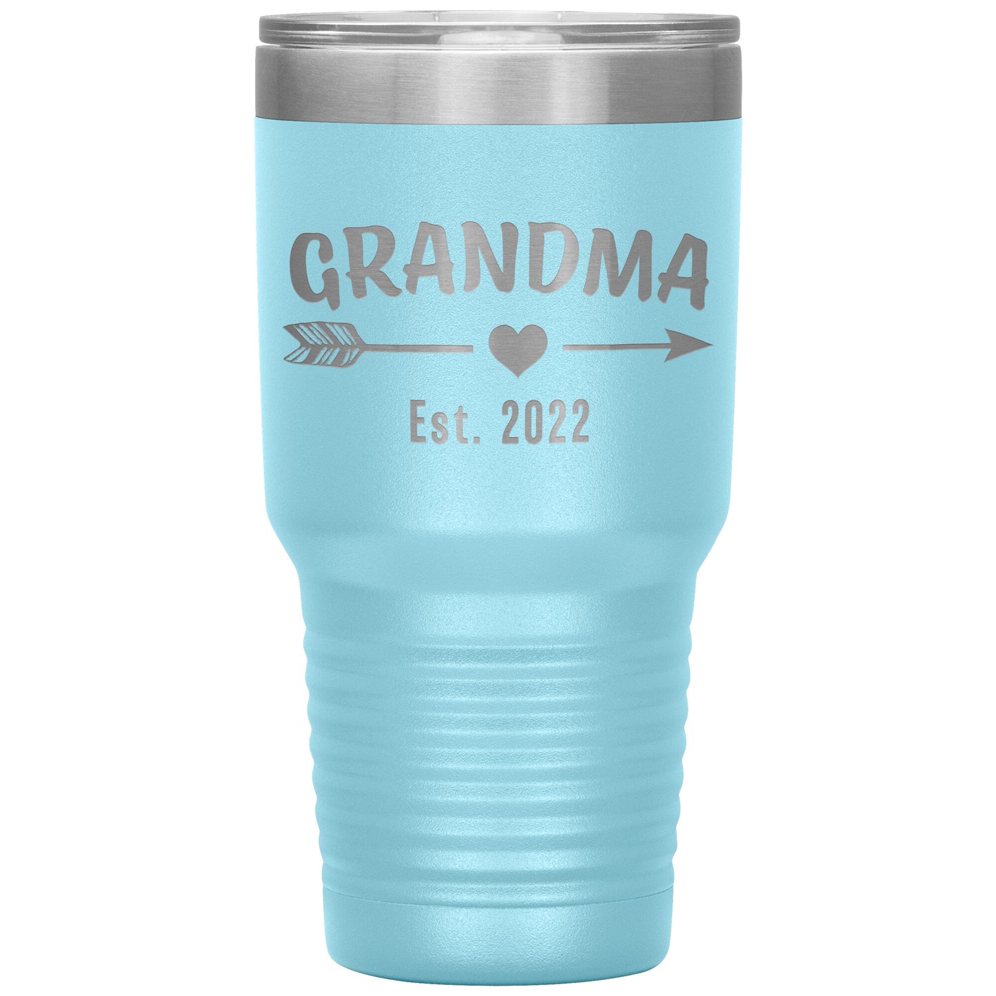 Grandma EST 2022 Arrow Tumbler