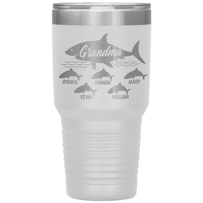 Grandma Shark Tumbler