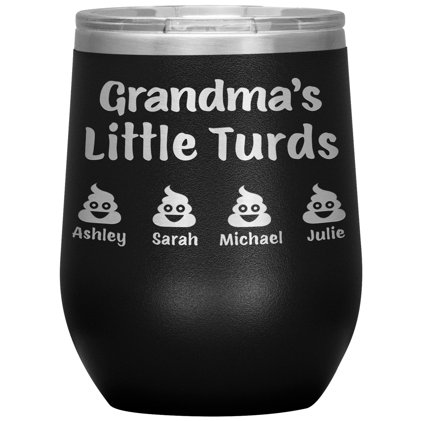 Grandma's Little Turds Tumbler