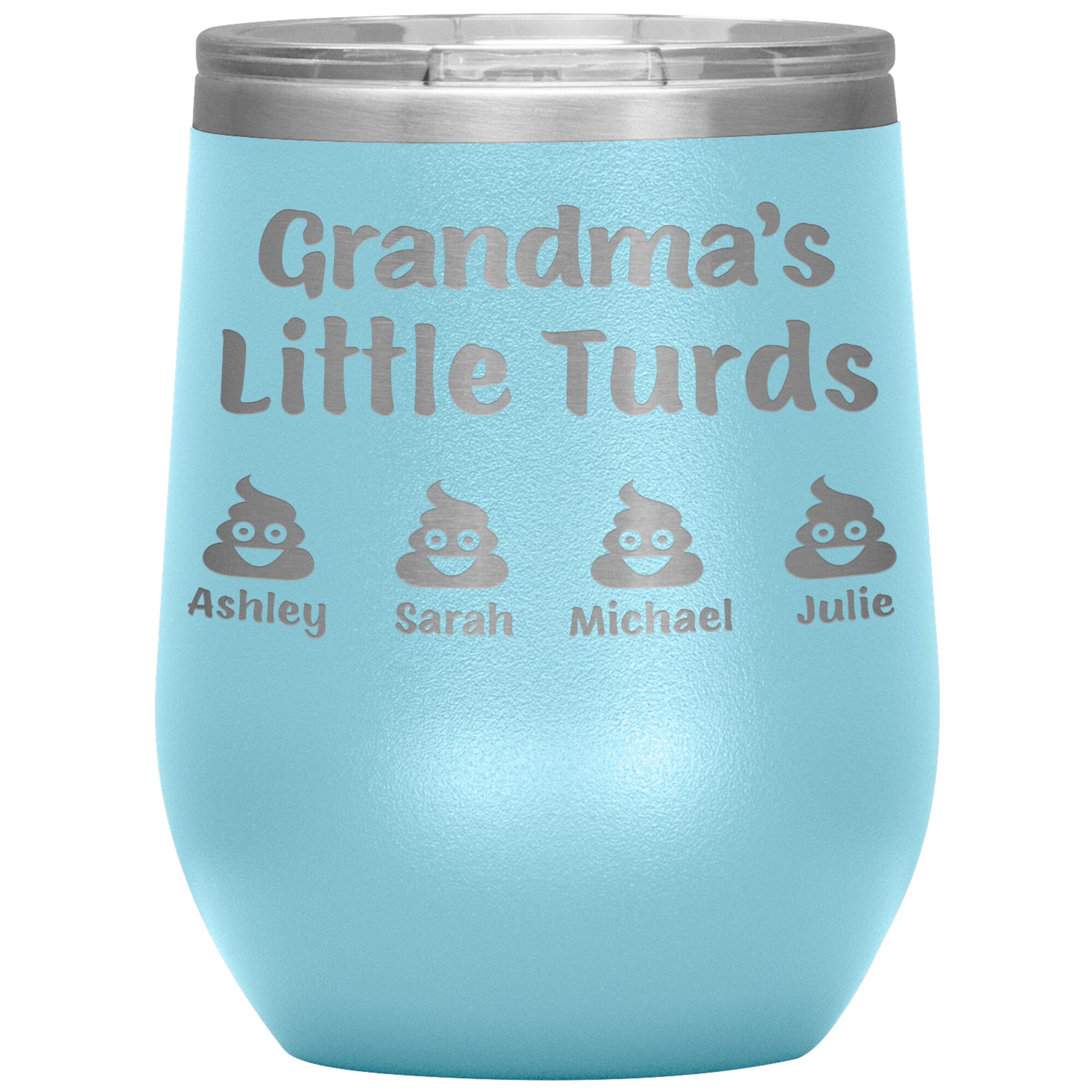 Grandma's Little Turds Tumbler