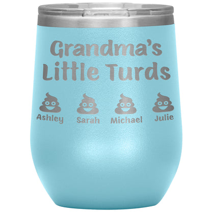 Grandma's Little Turds Tumbler
