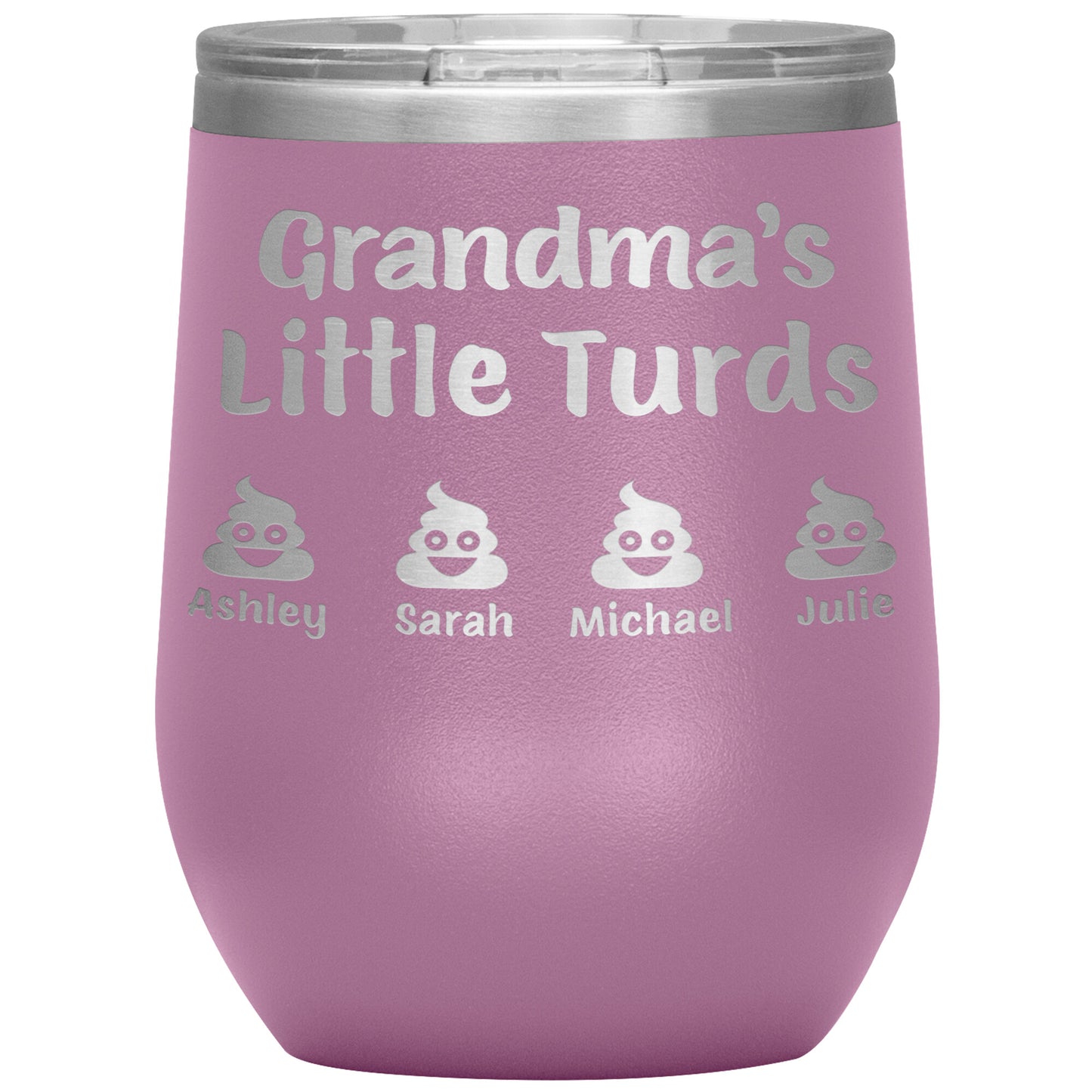 Grandma's Little Turds Tumbler