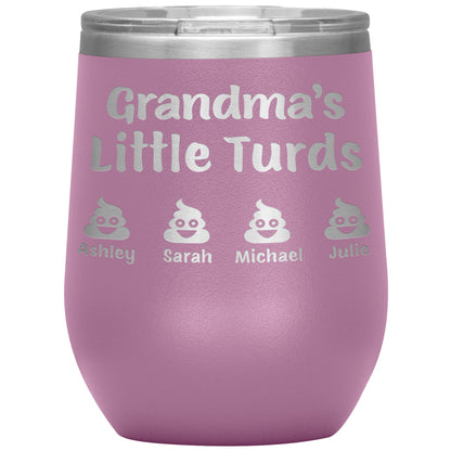 Grandma's Little Turds Tumbler