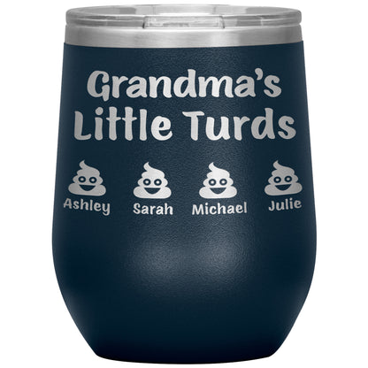 Grandma's Little Turds Tumbler
