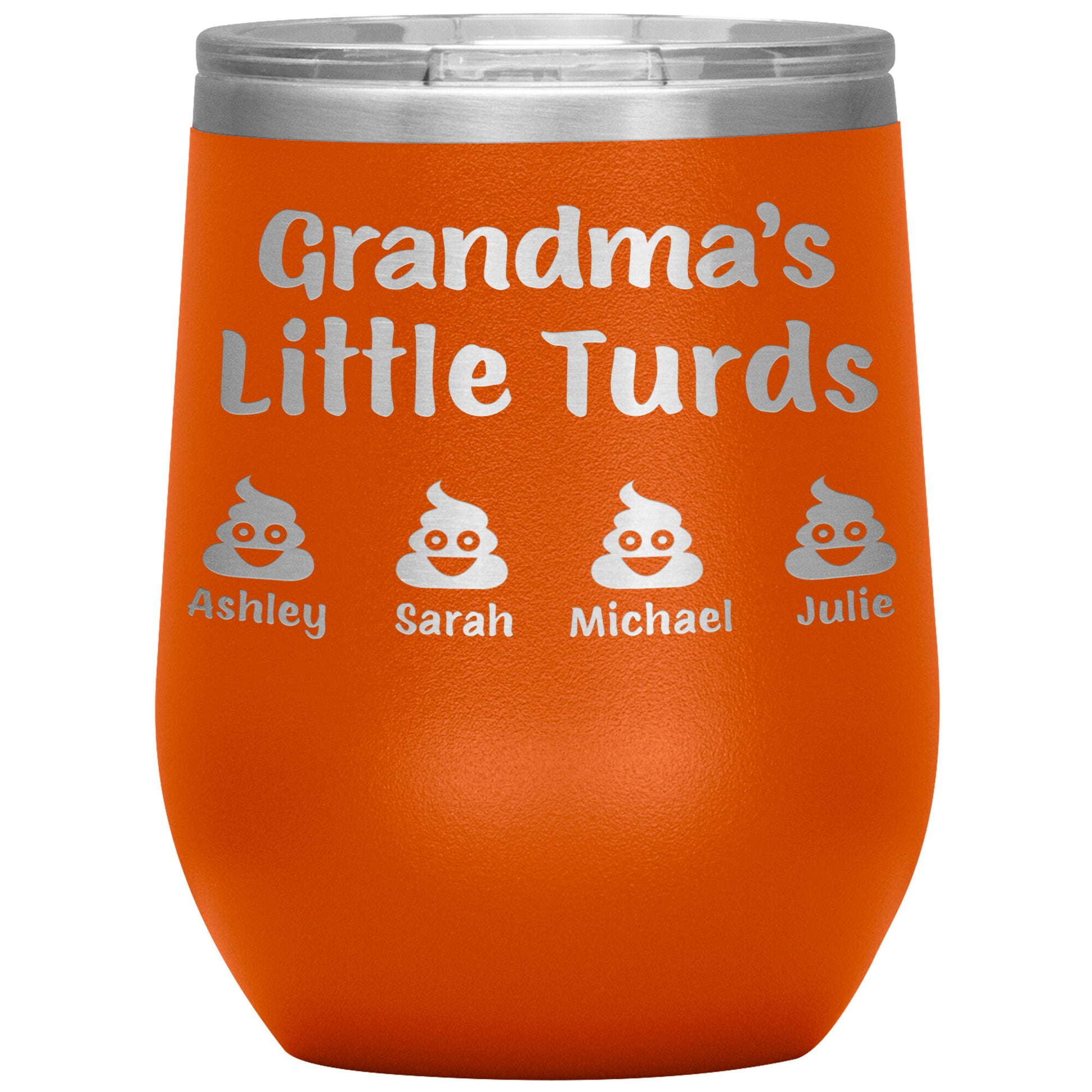 Grandma's Little Turds Tumbler
