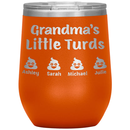 Grandma's Little Turds Tumbler