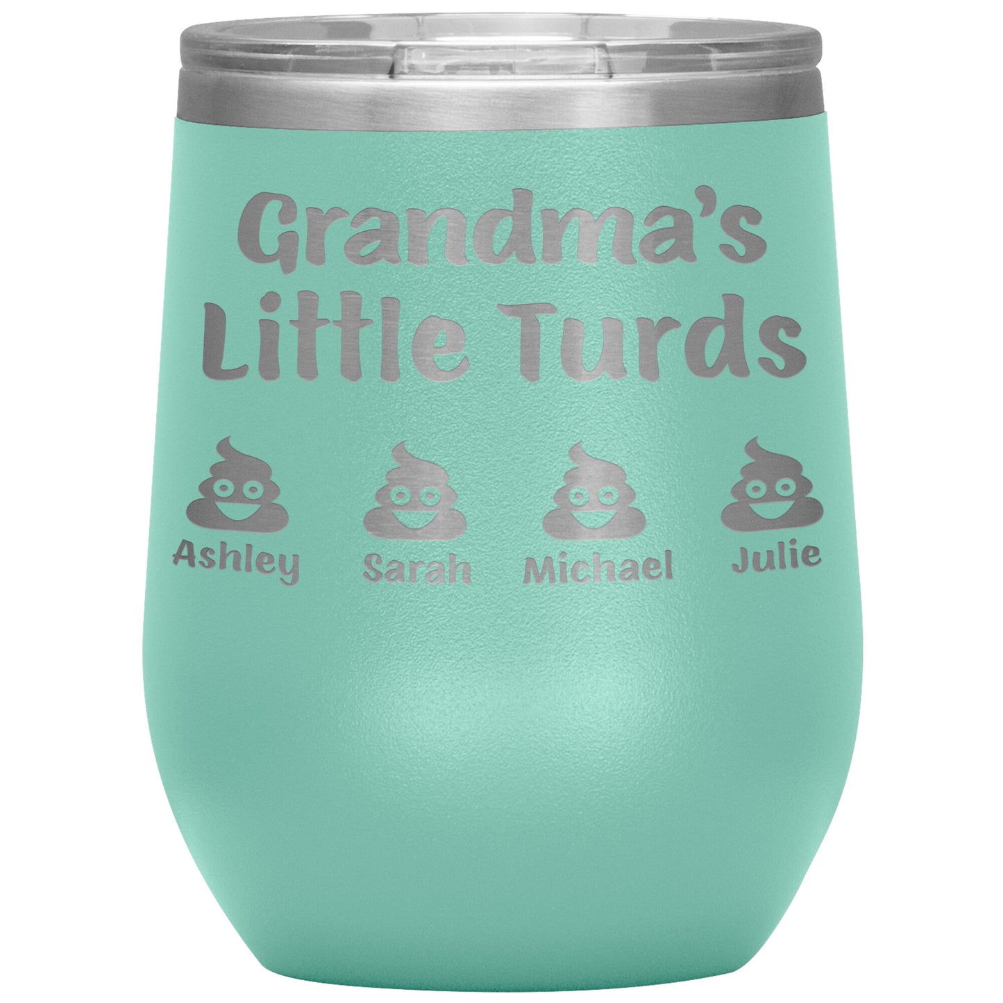 Grandma's Little Turds Tumbler