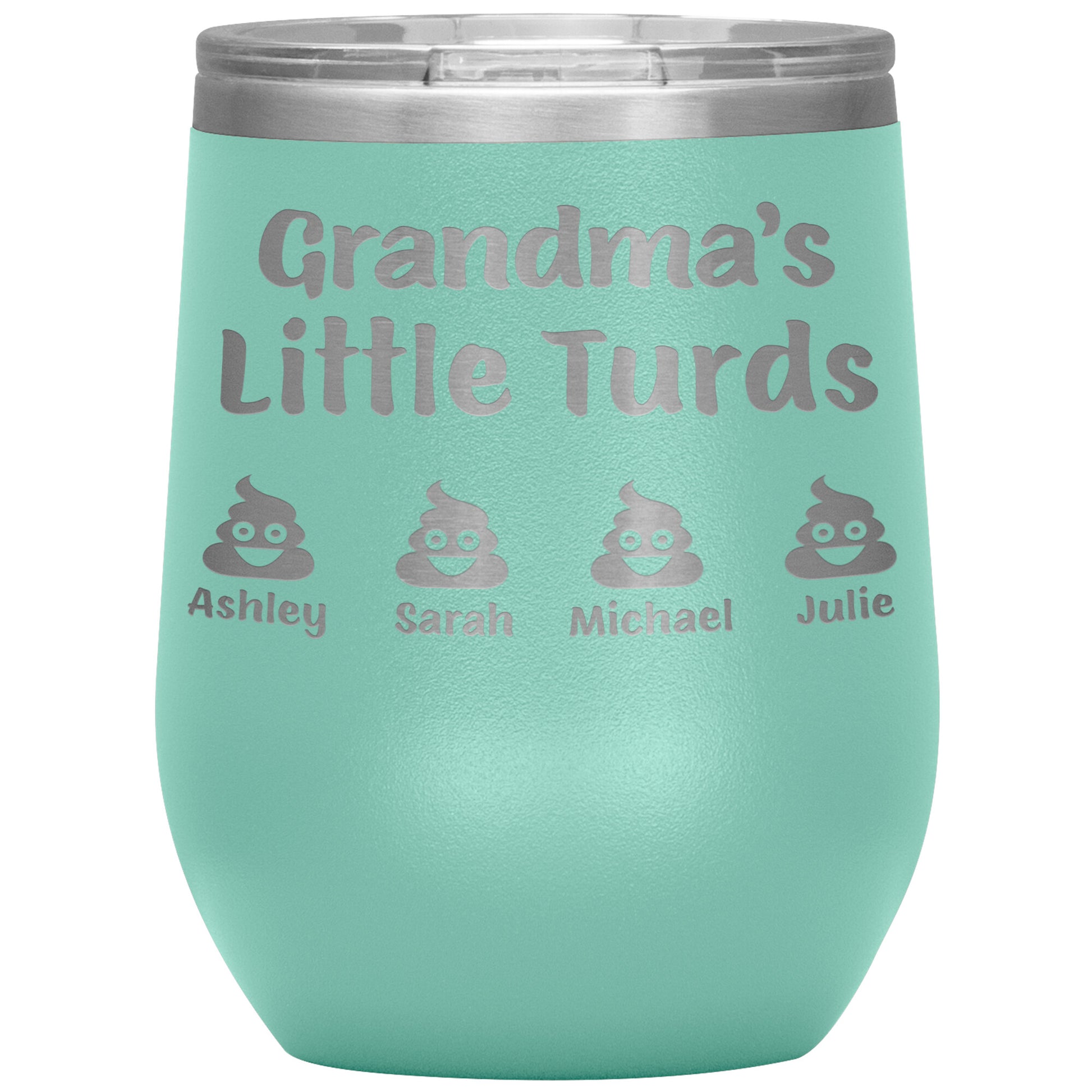 Grandma's Little Turds Tumbler