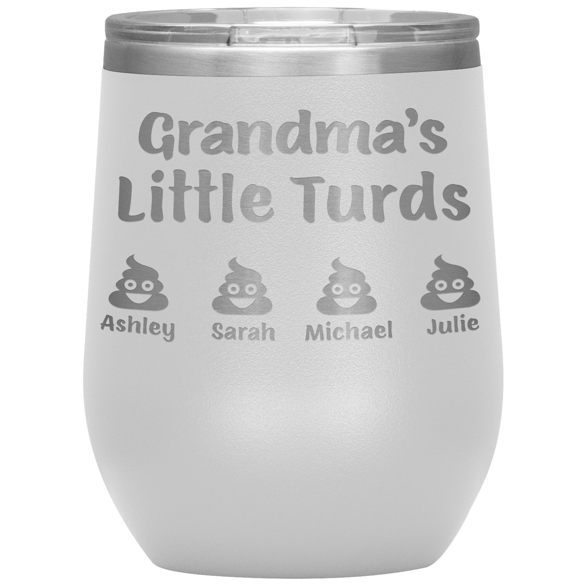 Grandma's Little Turds Tumbler